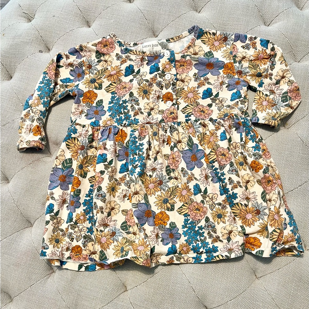 Lucky Jade floral dress size 4-5